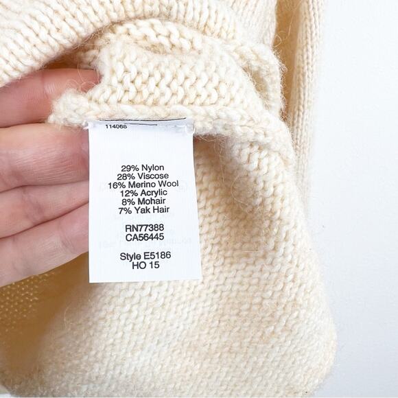 Madewell Threadmix Mohair Blend Boatneck Sweater XS - Picture 6 of 6